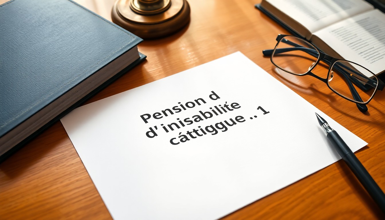 Pension d'invalidité catégorie 1 : les critères d'éligibilité
